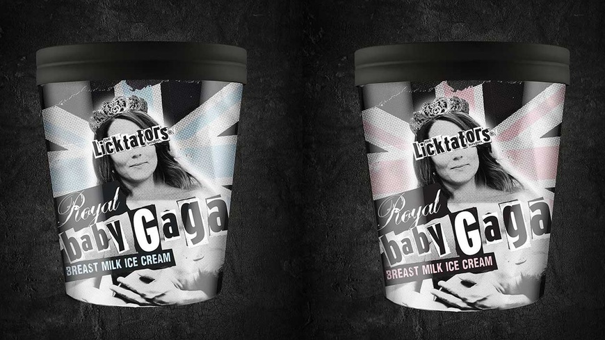 Мороженое изготавливают из грудного молока