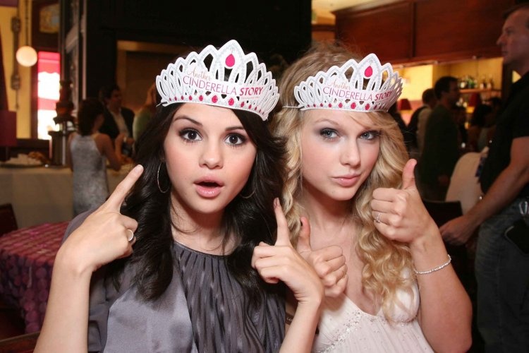 Селена Гомез и Тейлор Свифт – не разлей вода! Фото: ellegirl.ru