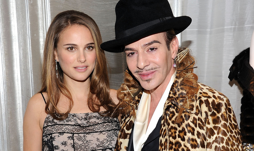 Натали Портман и Джон Гальяно