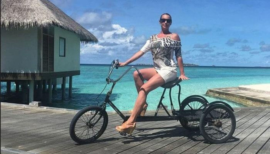 В этом году Волочкова выбрала Мальдивы