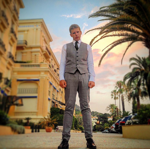 Сын Максима Виторгана Даниил