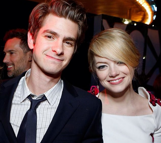 Эмма Стоун и Энди Гарфилд. Фото: andrewgarfield / Instagram