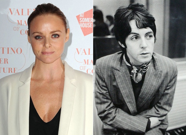 Стелла Маккартни с папой Полом. Фото: forum.littleone.ru