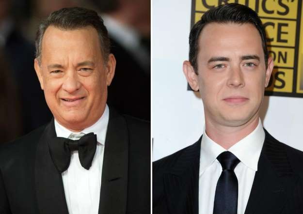 Том Хэнкс с сыном Колином. Фото: gazeta-ch.ru