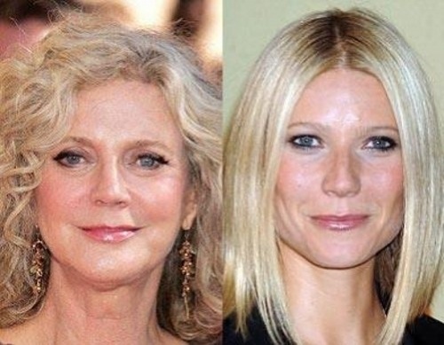 Блайт Даннер со своей дочерью Гвинет Пэлтроу. Фото: vev.ru