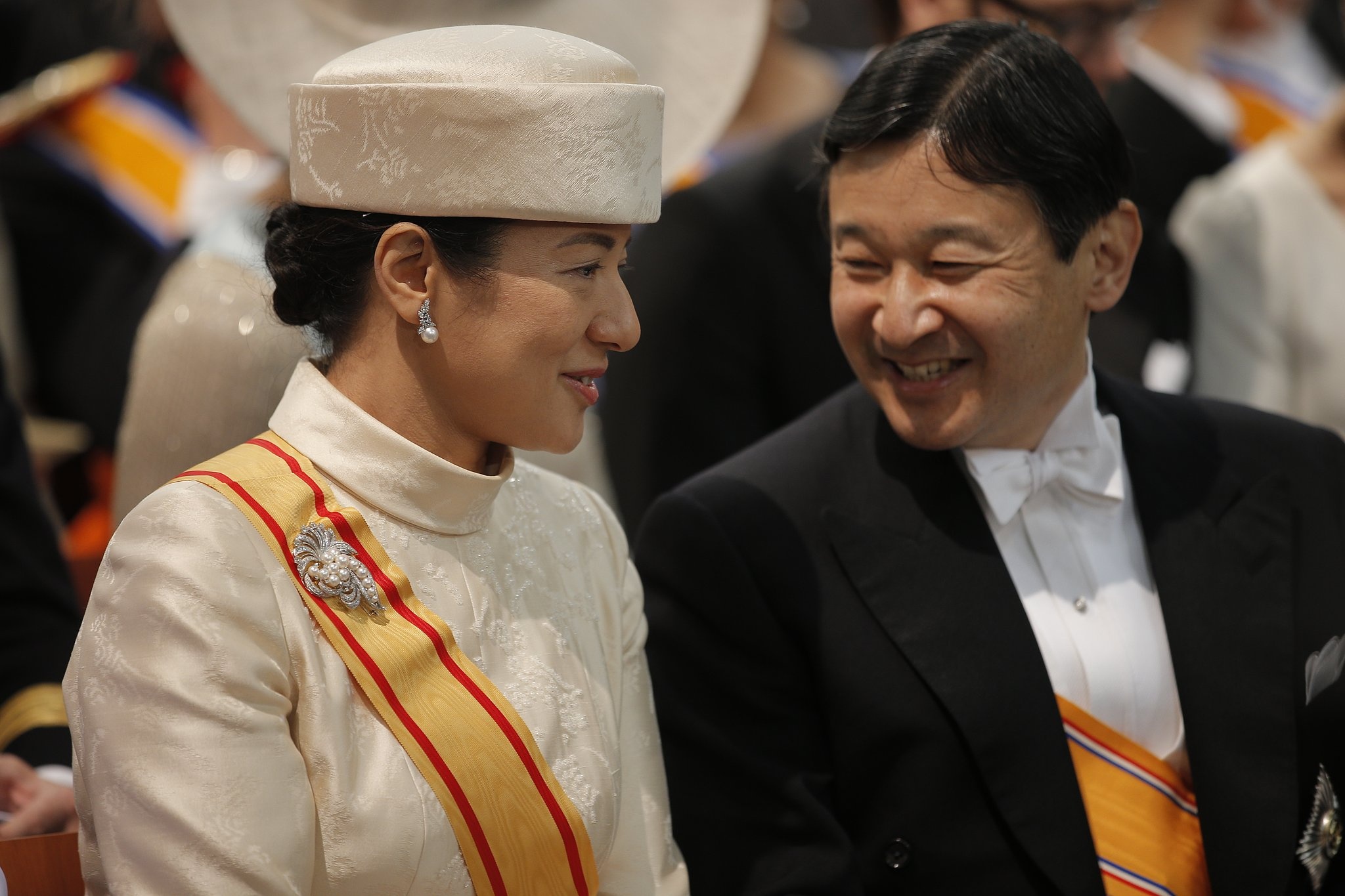 Принцесса Масако с кронпринцем Нарухито Фото: popsugar.com