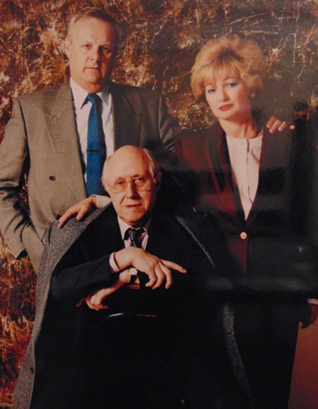 С Мстиславом Ростроповичем, 1993 год