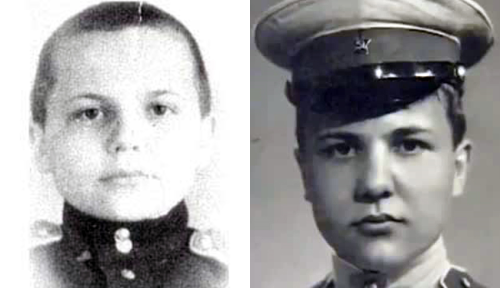 Виктор Суворов (настоящая фамилия Резун) — курсант Воронежского суворовского военного училища, начало 60-х