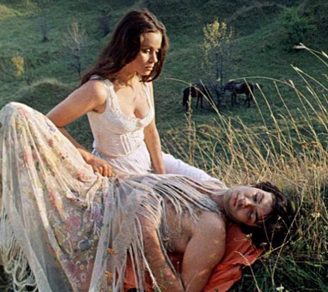 С Любовью Полищук в картине Ивана Миколайчука «Вавилон XX», 1979 год