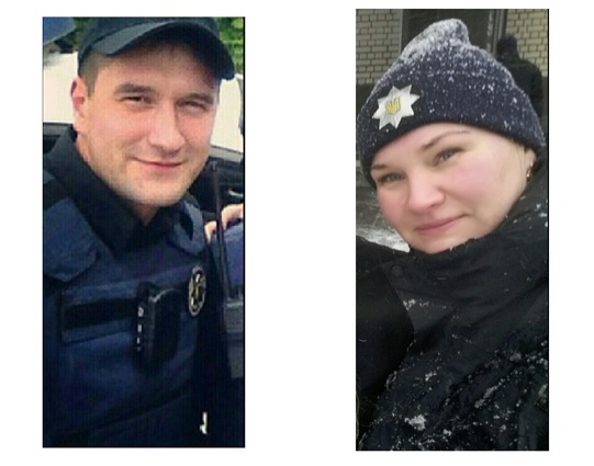 Сотрудник патрульной полиции Артем Кутушев погиб на месте. Позднее в больнице скончалась раненная преступником патрульная Ольга Макаренко