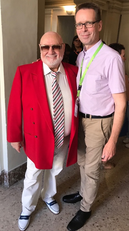 С генеральным секретарем СIA (Международной конфедерации аккордеонистов) Киммо Маттилой