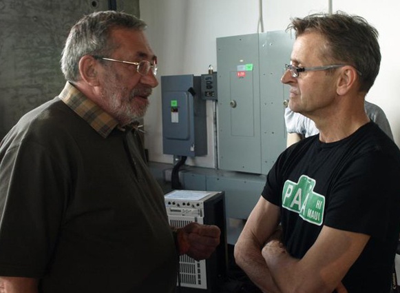 Со всемирно известным танцовщиком Михаилом Барышниковым