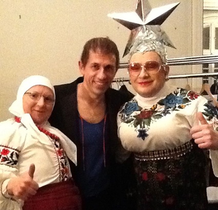 Инна Белоконь, Адриано Челентано и Андрей Данилко