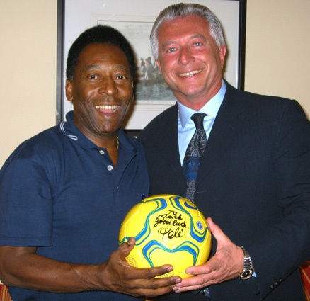 С королем футбола Пеле