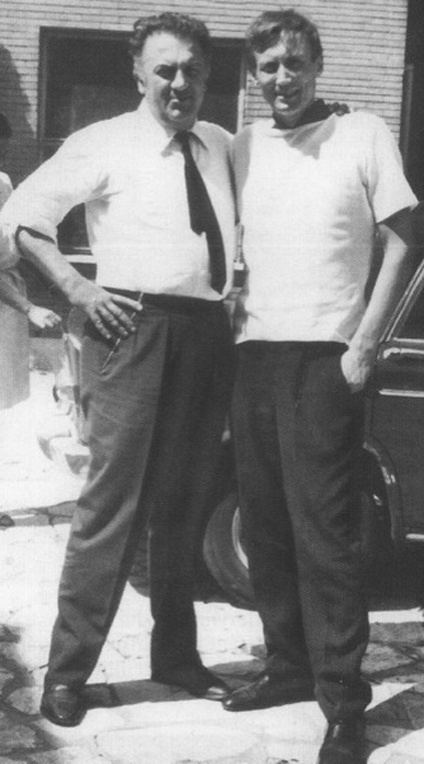 С Федерико Феллини, начало 70-х