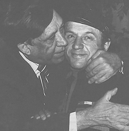 С Юрием Никулиным. «Юра потрясающий, совершенно удивительный человек был. Великий. Я его просто обожал»