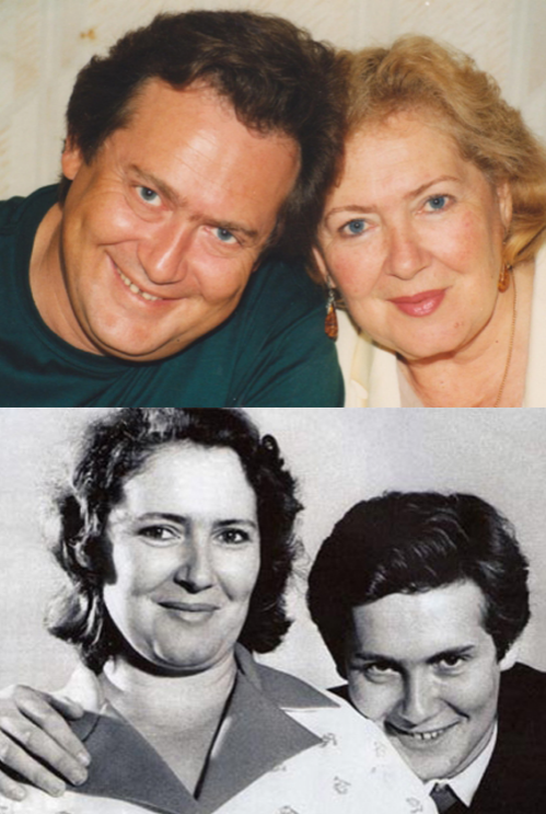 С мамой. «У нее всегда очень чистая украинская речь была, очень литературная. Чуть-чуть, может, к Западной Украине тяготеющая, но только мелодически, не словарно»