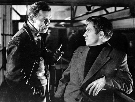 С Георгием Жженовым в фильме «Иду искать», 1966 год