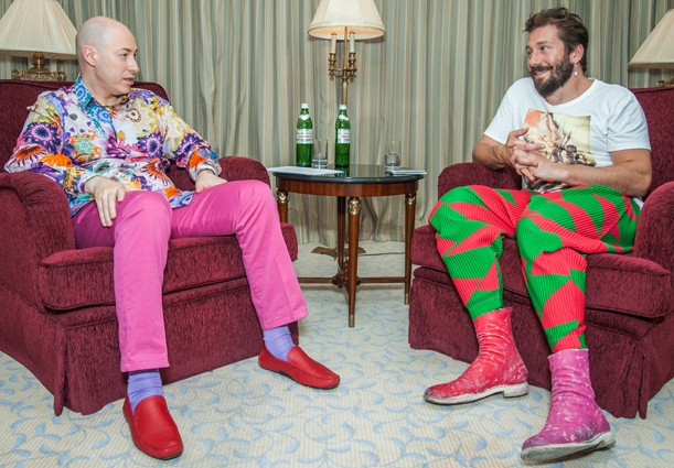 С Дмитрием Гордоном. «Повезло, что на свет в России я появился, потому что, если бы где-то в южной части Европы родился, был бы сейчас отвратительным задротом»