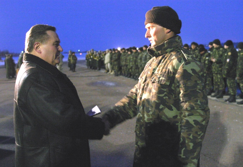 Весна 2004 года Звания и поощрения только что вернувшимся из Ирака.