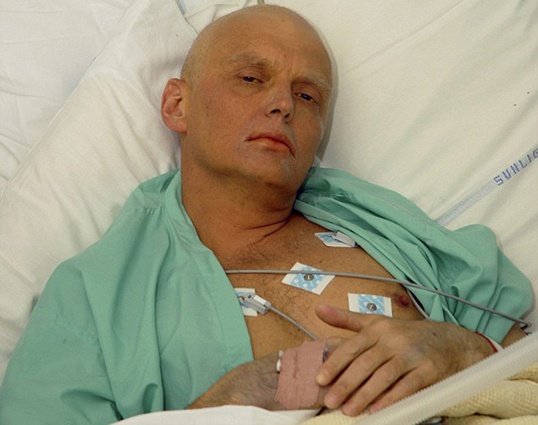 Последнее фото в лондонской клинике, ноябрь 2006 года