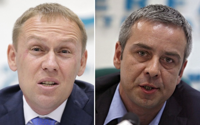 Фигуранты дела об отравлении Литвиненко депутат Госдумы России Андрей Луговой и российский предприниматель Дмитрий Ковтун. «Ковтун возник где-то за месяц до случившегося. Я о нем раньше не слышала. Была фраза, сказанная Сашей, — дескать, с Луговым появился человек, которого интересуют только деньги»