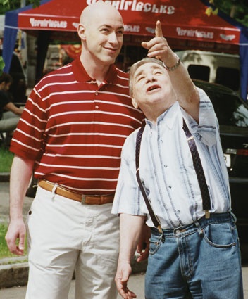 C Дмитрием Гордоном в Киеве на Андреевском спуске, 2008 год. «У меня взгляд маленького человека на все, что происходит вокруг»