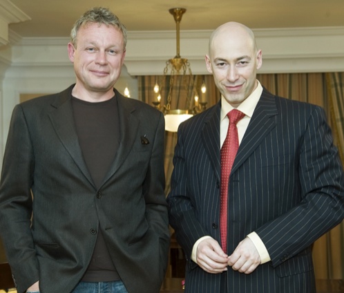 С Дмитрием Гордоном. «Меня абсолютно все в моей жизни устраивает. Я непросто живу, но мне это нравится»