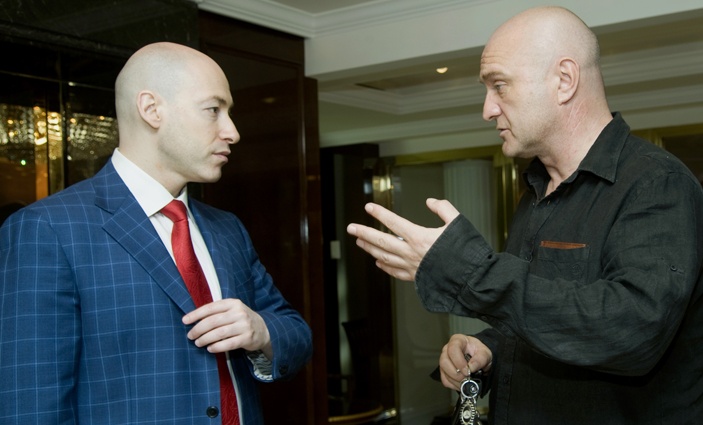 Александр Балуев — Дмитрию Гордону: «Единственное, я в Голливуде понял, что, вот как у нас нефть и газ есть, которые огромный «Газпром» опекает, так у них кино...»