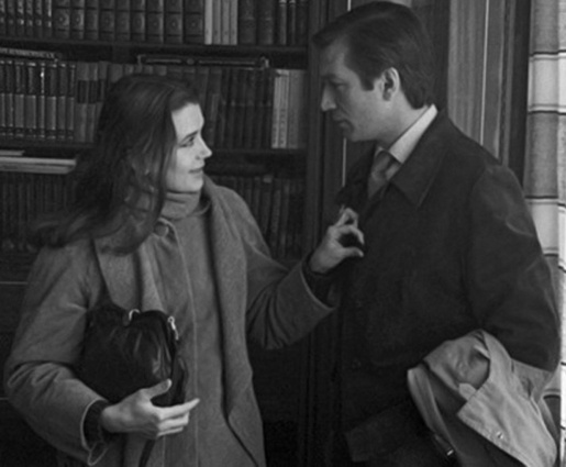 С Аристархом Ливановым в драме «Право на выбор», 1984 год