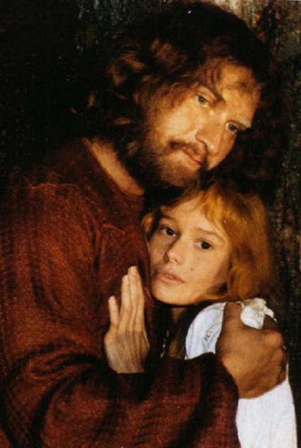 С Еленой Кориковой в фильме Юрия Грымова «Му-му» по повести Ивана Тургенева, 1998 год