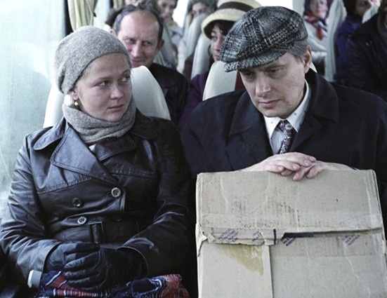 Наталья Гундарева и Олег Басилашвили в философской комедии по сценарию Александра Володина на основе его одноименной пьесы «Осенний марафон», 1979 год