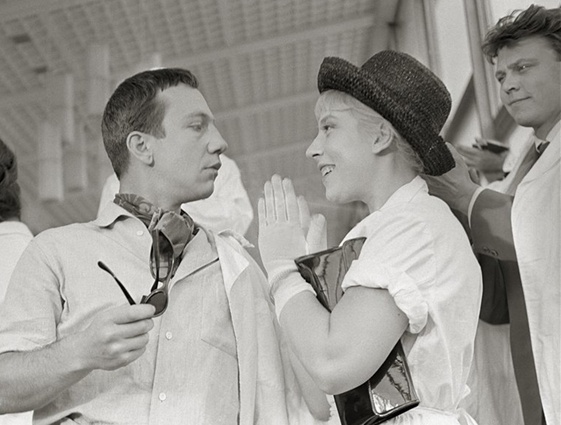 Савелий Крамаров, Инна Чурикова и Вячеслав Невинный в комедии «Тридцать три», 1965 год