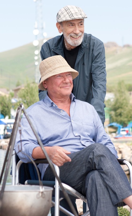 С Сергеем Шакуровым в фильме «Дед-005», 2013 год