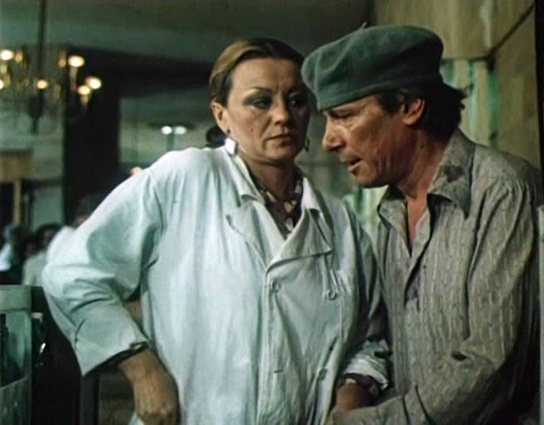 Татьяна Егорова и Сергей Шакуров в фильме Леонида Квинихидзе «Друг», 1987 год