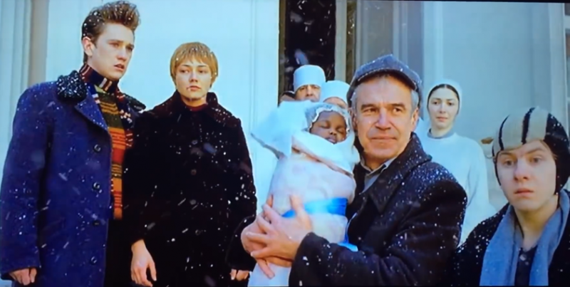 С Антоном Шагиным, Оксаной Акиньшиной и другими в фильме Валерия Тодоровского «Стиляги», 2008 год