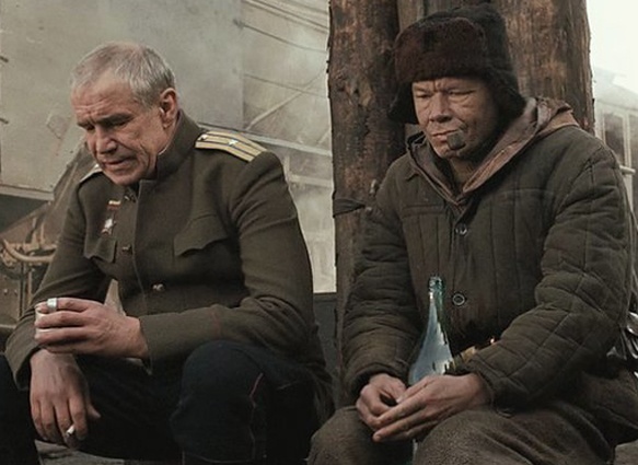 С Александром Башировым в драме Алексея Учителя «Край», 2010 год