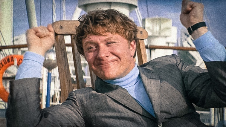 «Весь покрытый зеленью, абсолютно весь, остров Невезения в океане есть...», «Бриллиантовая рука», 1969 год