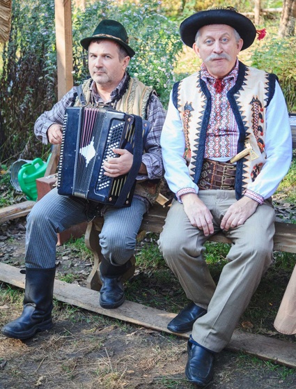 С Юрием Горбуновым в сериале «Останній москаль»: «Останній москаль» — это история добрых, мирных людей»