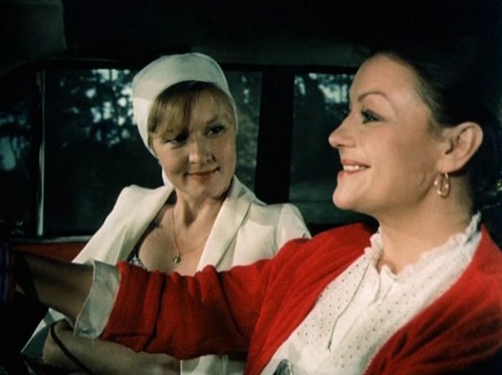 С Верой Алентовой в драме Юлия Райзмана «Время желаний», 1984 год