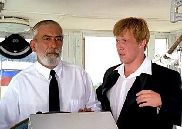 С Алексеем Кравченко в картине Георгия Данелии «Фортуна», 2000 год