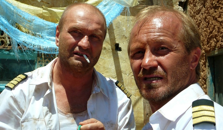 С Андреем Паниным в исторической драме (основана на реальных событиях) Андрея Кавуна «Кандагар», 2010 год