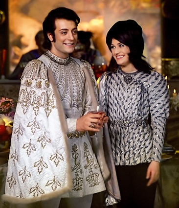 Алексей Самойлов (Принц) и Галина Логинова (Беатриче) в комедии по одноименной пьесе Уильяма Шекспира «Много шума из ничего», 1973 год