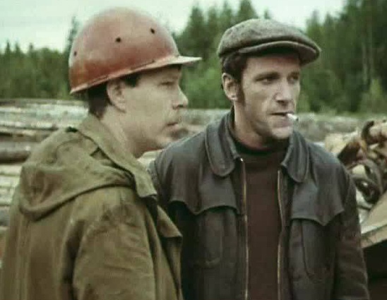 С Алексеем Панькиным в шестисерийном детективе «И это все о нем», 1978 год