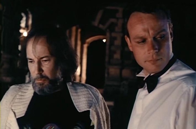 С Владимиром Конкиным, «Принцесса на бобах». В Китае эту картину Виллена Новака показывали под рубрикой «Шедевры мирового кинематографа»