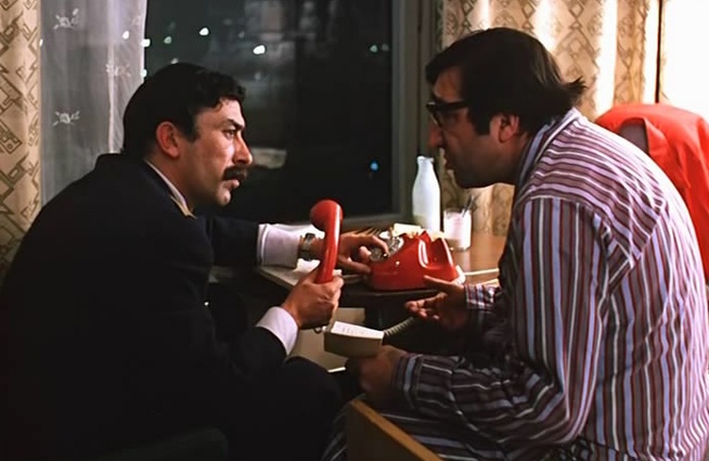 «Ларису Ивановну хачу!». Валико (Вахтанг Кикабидзе) и Рубик (Фрунзик Мкртчян), «Мимино», 1977 год