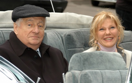 С дочерью Александрой Захаровой — примой театра «Ленком»