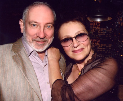 С супругой актрисой Людмилой Самохваловой