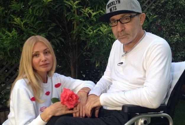 С женой Оксаной Гайсинской — дочерью экс-прокурора Киевской области Юрия Гайсинского