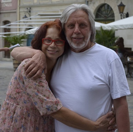 С любимой женой и самым близким другом Лидией Архангельской